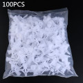 70pcs/ 100pcs Plasterboard Drywall Ribbed Anchor Self Drilling Wall Drywall Anchors Plastic Screw Expansion Anchor Sleeve Screw