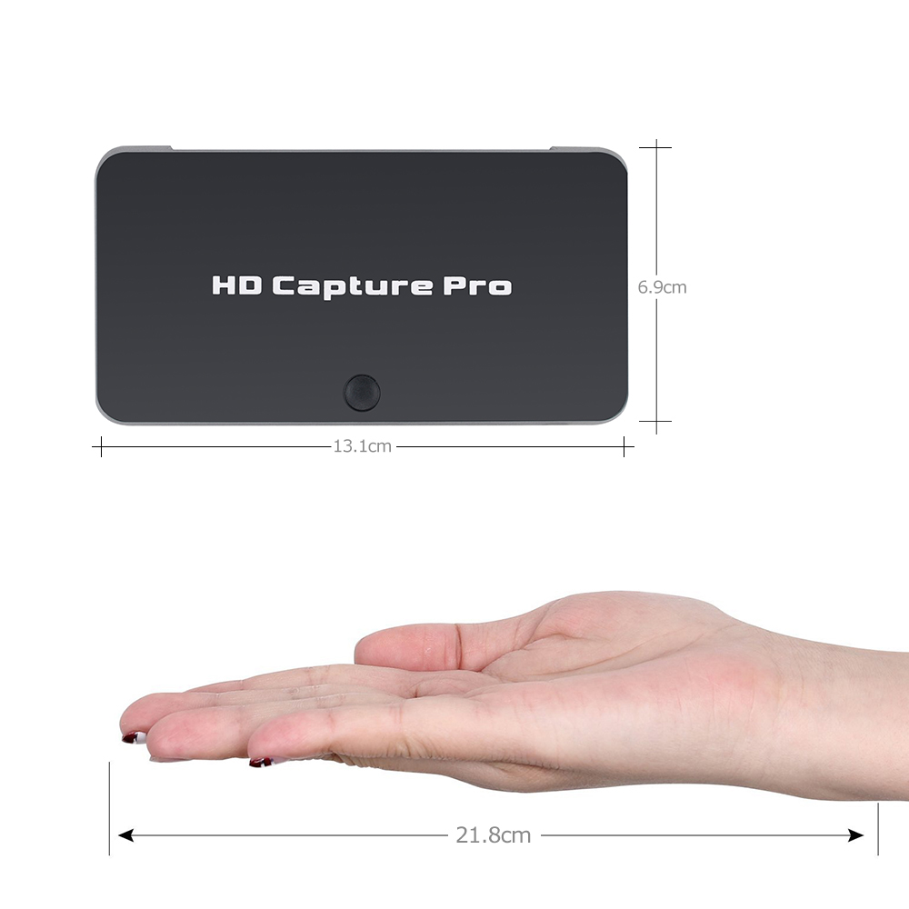 Ezcap 295 HD Video Capture 1080P Recorder USB 2.0 Playback Capture Cards w/ Remote Hardware H.264 Encoding For Xbox One PS4