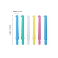 6pcs Replacement Heads for Oral Irrigator Water Flosser Nozzle Tips Flosser Replacement Tips for Water Flosser Refill Heads