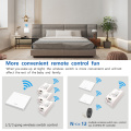 433Mhz Smart Light Switch LED Push Button Switch Universal Wireless Remote Control AC90~250V 10A 1CH Relay controller for Lamp