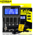 LiitoKala Lii-S6 Lii-PD4 Lii-500S 3.2V 3.7V 18650 Battery charger 6-Slot Auto-Polarity Detect 26650 21700 18500 AA AAA batteries