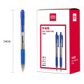 Deli 36pcs/lot Super Smooth Press Oil Ball Point Pen 0.7mm Fine Pens Ballpoint Pen Blue for Writing School Office Supplies