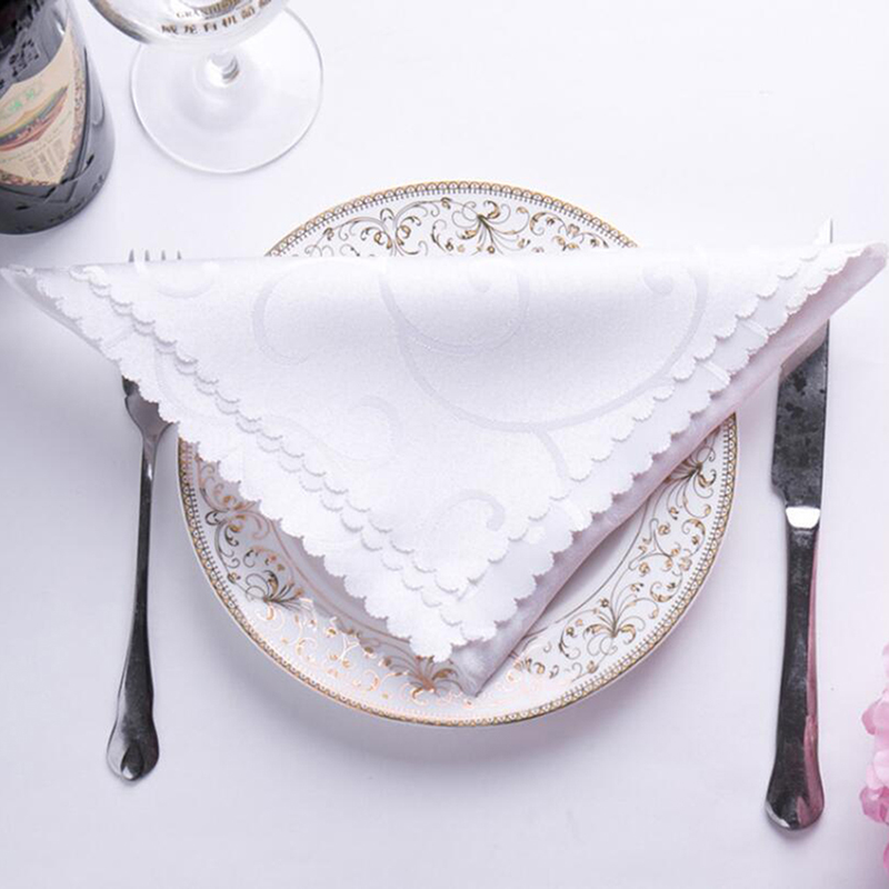 Table Napkins Napkins Cloth For Weddings Decorative Serviettes Party Hotel Dinner Napkins Home Textiles Wholesale