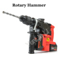 Lithium Battery Rotary Hammer Heavy Duty Cordless Impact Drill Power Tool Cordless Hammer Electric Drill