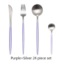 Purple silver