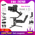 ZHIYUN Official Crane 3S-E/Crane 3S 3-Axis DSLR Camera Stabilizer Handheld Gimbal Payload 6.5KG for Video Camera New Arrival