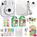 Fujifilm Instax Mini 11 Instant Camera With 40 Sheets Polaroid Mini Film Paper Camera Shoulder Strap Bag Accessories Bundle Kit