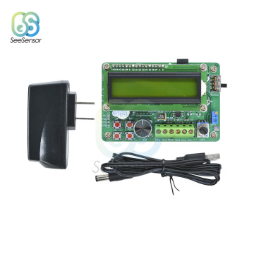 5MHz DDS Signal Generator Signal Source Module 1602 LCD Display Sine/Triangle/Square Wave TTL Output Storage Recall Functions