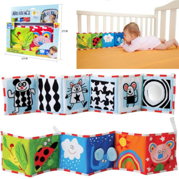 Babys Room Decor Crib Cloth Bumper Multi-Touch Double Protector Bebe Books Bed Bumper Cot Fence soothe Towel Newborn Bedding Set