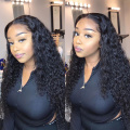 Deep Wave Wigs 13x4 Curly Water Wave Lace Front Human Hair Wigs for Black Women Glueless Brazilian Remy Curly Human hair Wigs