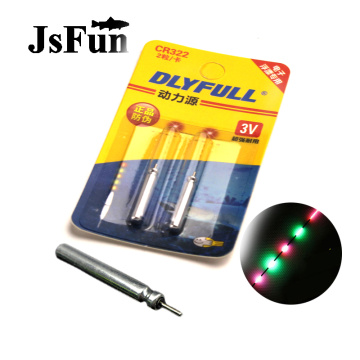 JSFUN 20/50/100PCS CR322 Lithium Battery for Electronic Luminous Fishing Float Pin Cells Night Fishing Accessories PJ04