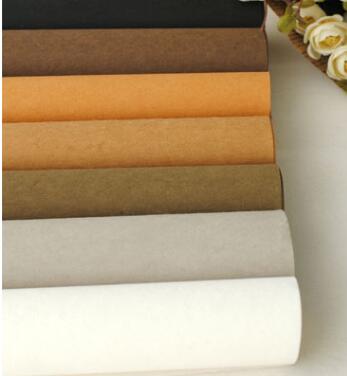FREE SHIPPING Wholesale Washable kraft paper cowhide fabric patchwork diy