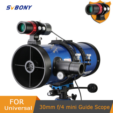 SVBONY SV165 30mm f/4 Compact Ultra-Mini Guide Scope,Guiding Cameras,use with the Orion ZWO QHY and all auto guide,focuser skygl