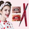 20 Colors Lip Makeup Liner Waterproof Long-lasting Red Lip Pencil Lipstick 2 In 1 Matte Lip Liner Nude Makeup Cosmetics TSLM2