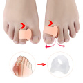 Silicone Gel Foot Fingers Protector Bunion Adjuster Feet Massager 2Pcs Big Toe Separator Bone Corrector Straightener Care Feet