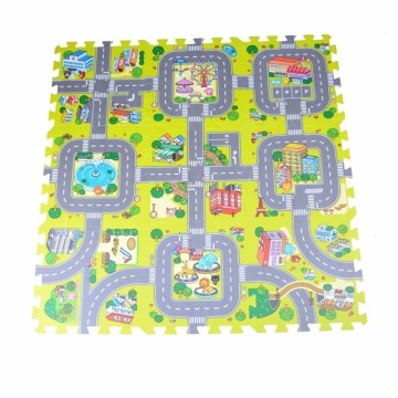 City Road Carpets For Children Play Mat For Children Carpet Baby Toys Rugs Developing Play Puzzle Goma Eva Foam mats