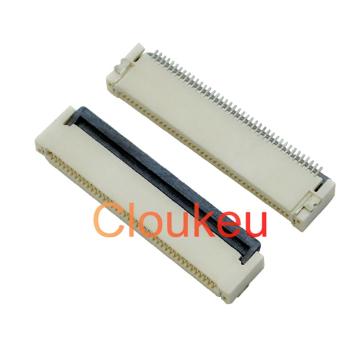 FPC FFC 0.5mm connector socket Clamshell type Double sided contact 6P 8P 10P 12P 14P 15P 16P 18P 20P 24P 26P 28P 30P