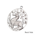 Dawapara Odin's Steed Viking Pendants Scandinavian Norse Horse Animal Charms for Jewelry Making Men & Women DIY Products