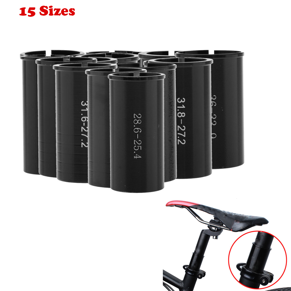 Ultralight Aluminum Alloy Bicycle Seatpost Shim Adapter Mountain Road Bike Seat Post Pole Size Covert Conversion Tube Pipe