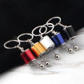 Creative Manual Transmission Gear Lever Keychain Gearbox Shift Lever Key Holder Metallic Key Rings For Car Auto Accessories