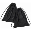 Multi Functional Mesh Bag With Drawstring Straps