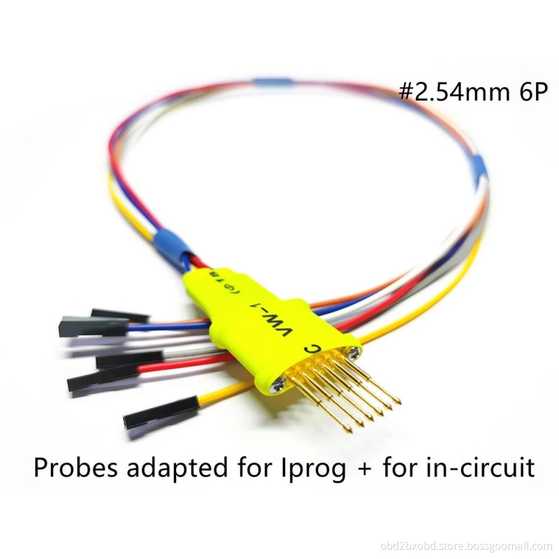 Probes Adapters for in-circuit ECU Work with Iprog+ Programmer and Xprog