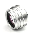 35mm F1.6 C Mount Camera Lens with Adapter Ring for Fujifilm X-E2 / X-E1 / X-Pro1 / X-M1 / X-A2 / X-A1 / X-T1