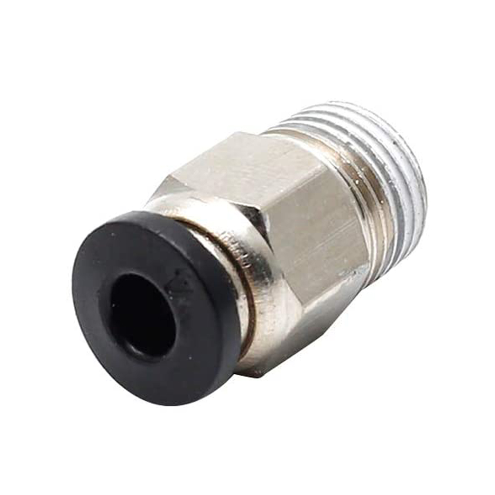 10Pcs PC4-M10 Straight Pneumatic PTFE Tube Push In Quick Fitting Connector for E3D-V6 Long-Distance Bowden Extruder 3D Printer
