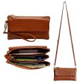 Ladies Leather Shoulder Cross Body Purses For Women