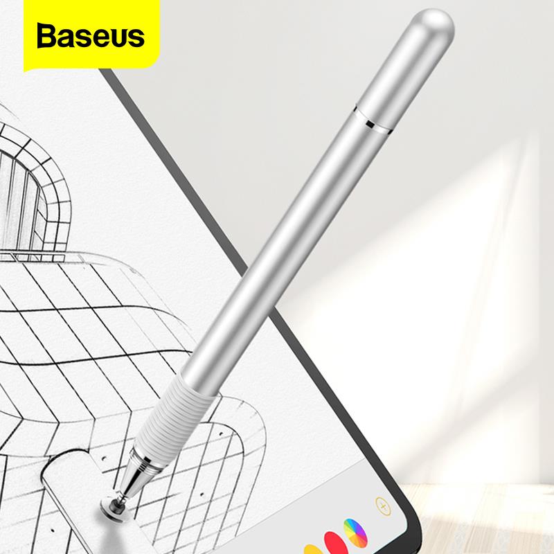 Baseus Capacitive Stylus Pen For iPad Pro 11 12.9 Air 3 Mini Universal Active Screen Touch Pen For iPhone Tablet Android Pencil