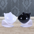 Cat bowl Pets drink and eat pet products cat food bowl pet supplies easy to clean cat detachable pet food bowl cute bowl