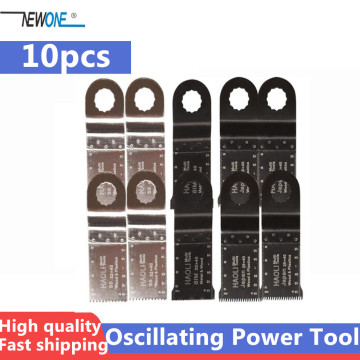10pcs Oscillating Power Tool Saw Blade Accessories for Most Brand of Multi Tool as AEG Ridgid Worx,Fein Supercut ,High Quality