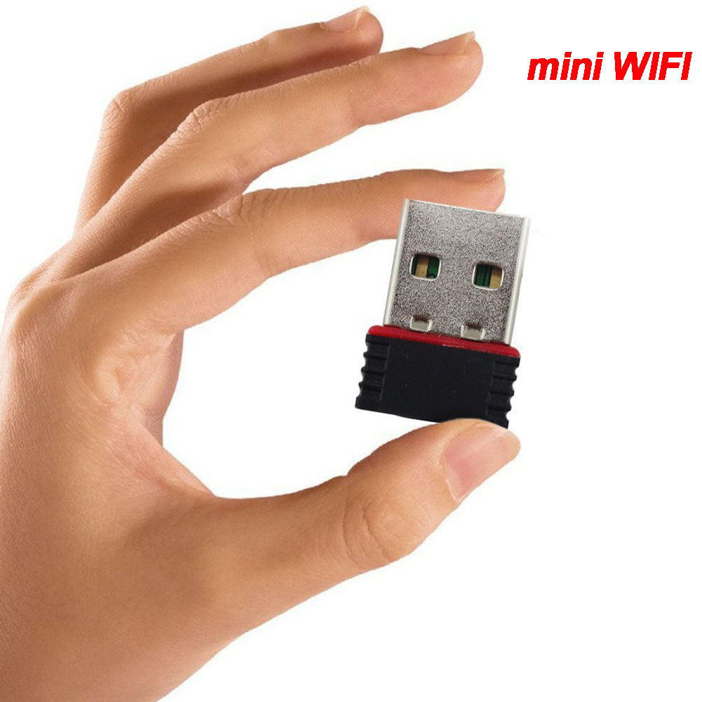 Dongle Mini Wifi Adapter For PC USB 150Mbps Receiver LAN Network Card Wireless