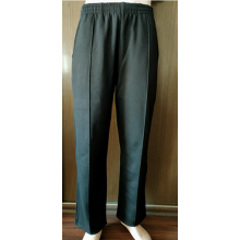 Solid Color Elastic Waist Men's Pants