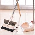 Floor Cleaner 2-in-1 Broom Wiper Set Broom Sweeper Household Soft Practical Dustpan Multifunction Hair Broom Dustless Creat F0O0