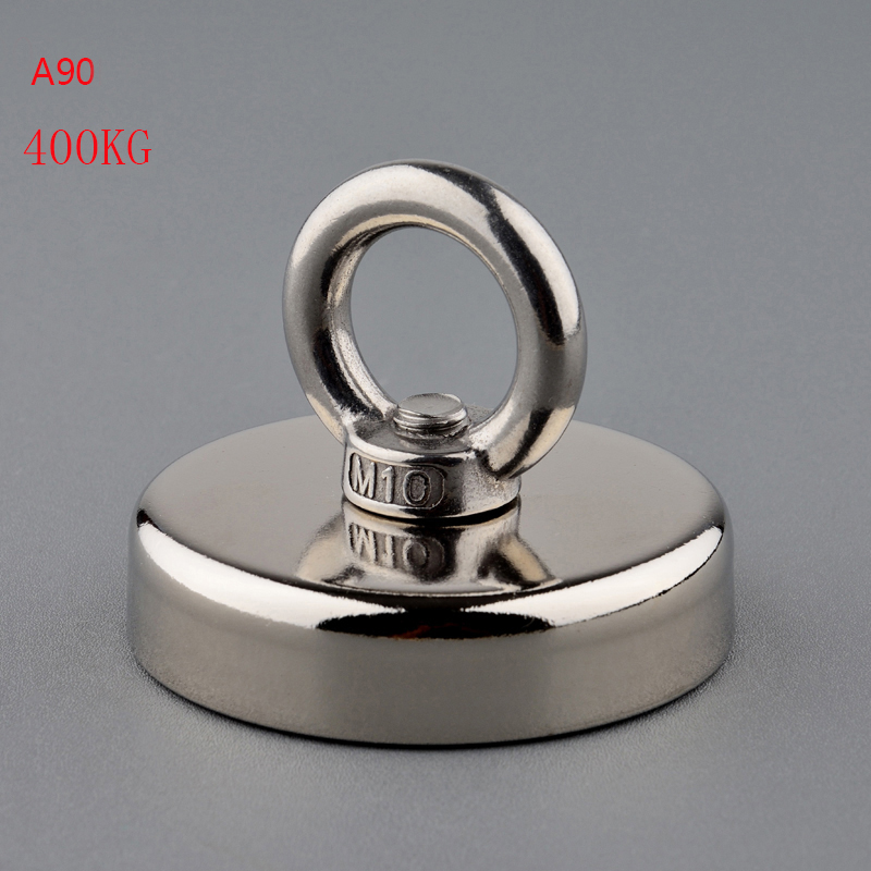 200-400Kg Magnet Strong Fishing Magnet pot Salvage Magnets Deep Sea Search Salvage Hook Neodymium N52 Magnet Magnetic Material