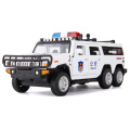 1:32 High simulation Hummer Lengthen Polices Car Model Diecast Toy Vehicles With Sound Light Alloy Toy Car Kid Toys Christmas