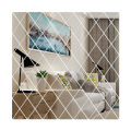 17/32/58Pcs 3D Mirror Wall Sticker DIY Diamonds Triangles Acrylic Wall Stickers Living Room Home Decoration adesivo de parede