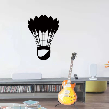 Classic Badminton Sports Art Wall Sticker for Home Decor Living Room Wall Decoration Decal Stickers Wallpaper Kids Room A519