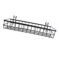 Mesh Wall Metal Wire Basket, Grid Panel Hanging Tray, Wall Mount Organizer, Wire Storage Shelf Rack