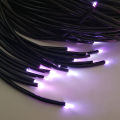 6mm Muti Strands Core PMMA Fiber Optic Lighting Cable with PVC Jacketed Swimming or Outerdoor Waterproof Solution 2M/lot