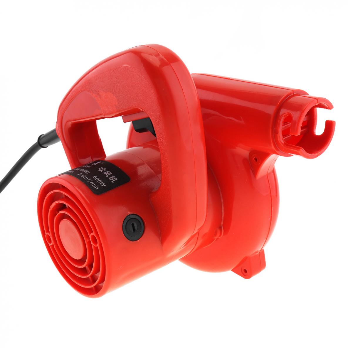 600W Multifunctional Portable Electric Hand Operated Blower with Suction Head and Collecting Bag for Removing Dust