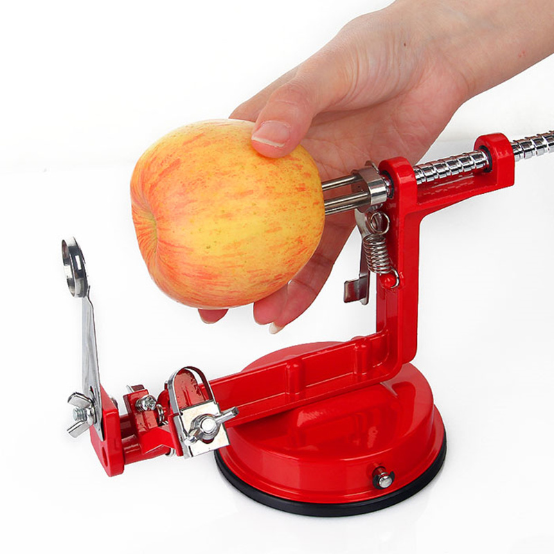 New 3 In 1 Spiral Apple Peeler Corer Potato Slinky Peeling Machine Cutter Slicer Fruit Vegetable Tools Kitchen Accessories