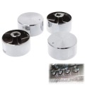 Best 5Pieces Rotary Switch Gas Stove Parts Gas Stove Knob Zinc Alloy Round Knob With Chrome Plating For Gas Stove