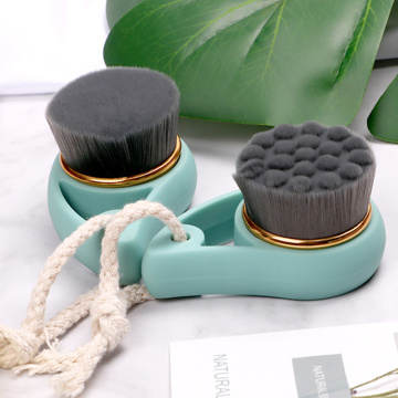 Face Wash Brush Bamboo Facial Cleansing Brush Face Washing Cleansers Deep Pore Female Skin Care Cleaning Tool