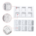 6 Hole Cloud Silicone Cake Mold For Baking Mousse Chocolate Sponge Moulds Pans Cake Decorating Tools accessories Moule