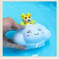 Cute Cartoon Animal Baby Bath Toys Mini Raining Cloud Bathroom Shower Beach Play Water Kids Toys