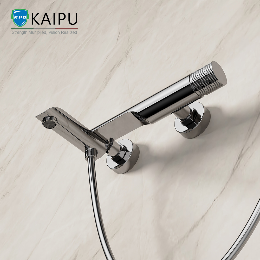 chrome bath and shower mixer 7
