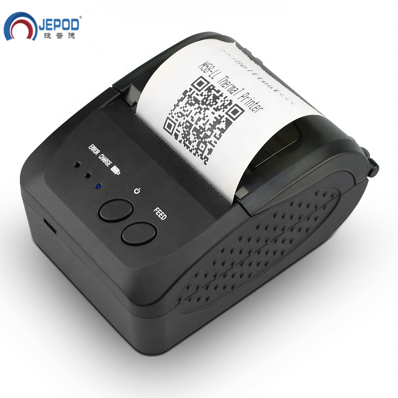 JP-5809LYA 58mm Portable handheld Mobile Bluetooth Thermal Printer USB Receipt POS Bill Termal Printer for shop
