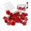 20pcs Silk roses wholesale red wedding decorative flowers home decoration accessories christmas wreath Artificial flowers cheap